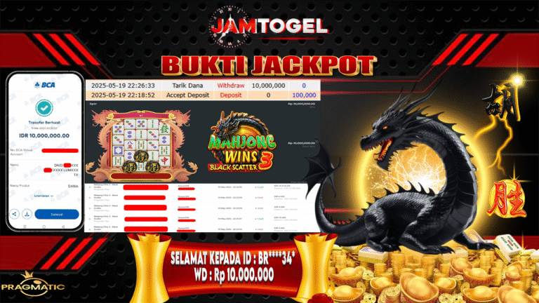 JP JAM TOGEL MAHJONG 3 pragmatic bryan -