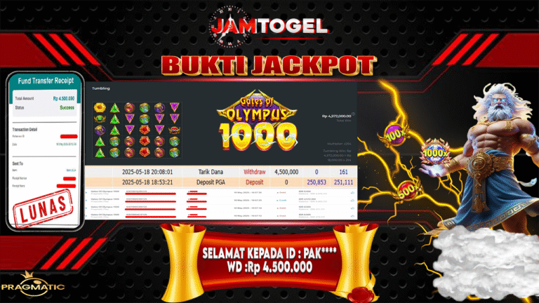 JP JAM TOGEL OLYMPUS an pakadhi