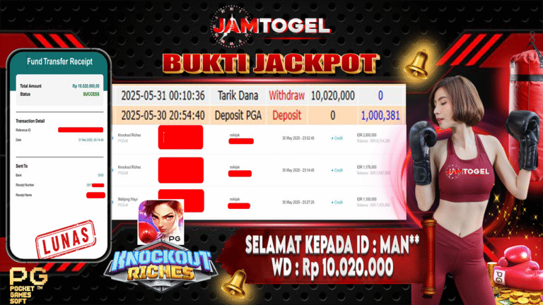 JP JAM TOGEL MANJONK